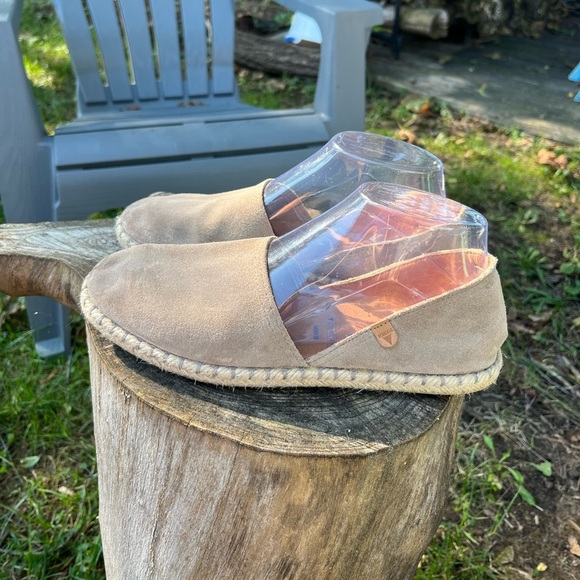 Verbenas Carmen Espadrilles Loafer Flat Khaki Suede Slip-On Shoes EU 38 US 7.5-8 - Picture 3 of 11